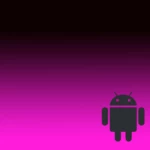 pink theme android application logo